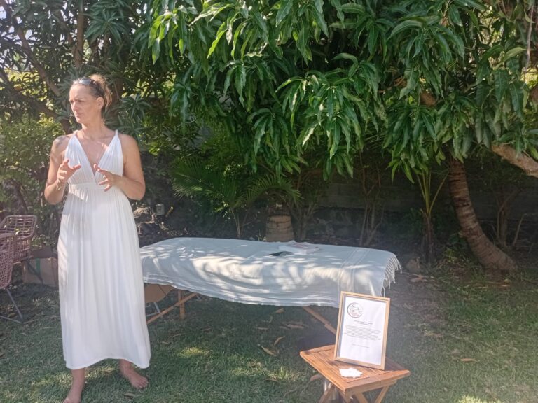 Exposants et visiteurs du Parcours des Fées à Saint-Pierre, La Réunion