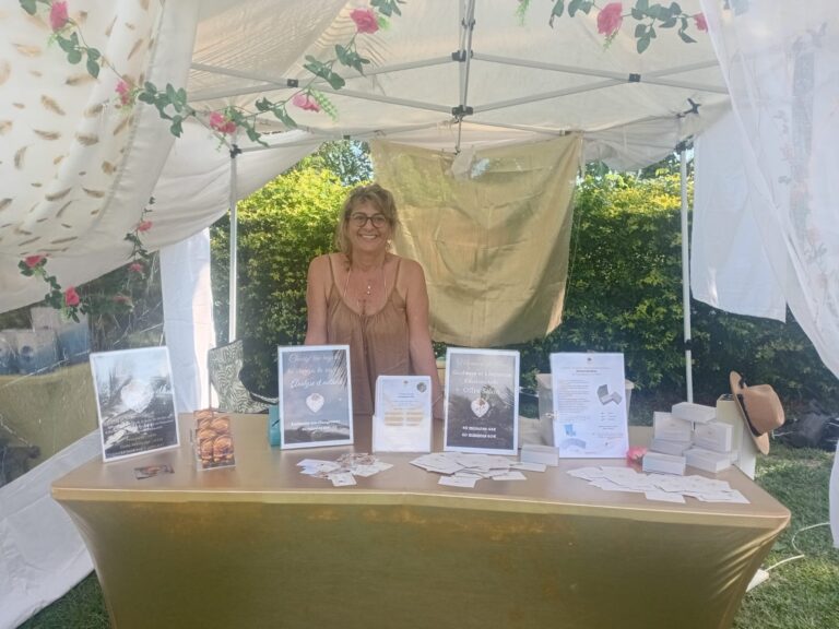 Exposants et visiteurs du Parcours des Fées à Saint-Pierre, La Réunion