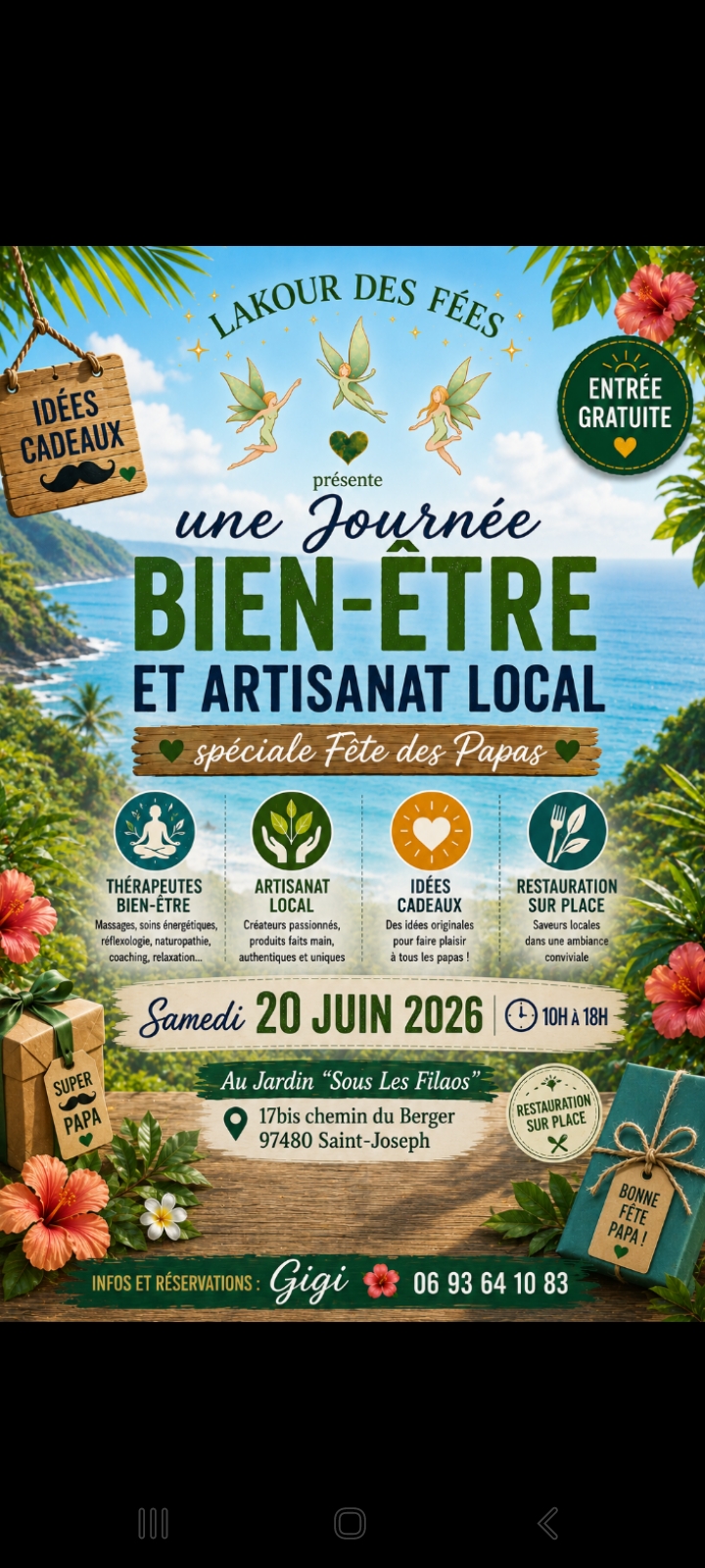 Le Parcours des Fées — bien-être et artisanat local à La Réunion