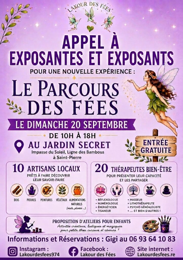 Affiche du Parcours des Fées